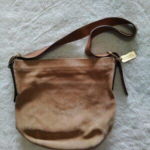 Coach shoulder bag, Used, Tan, NO: C2s-9187
